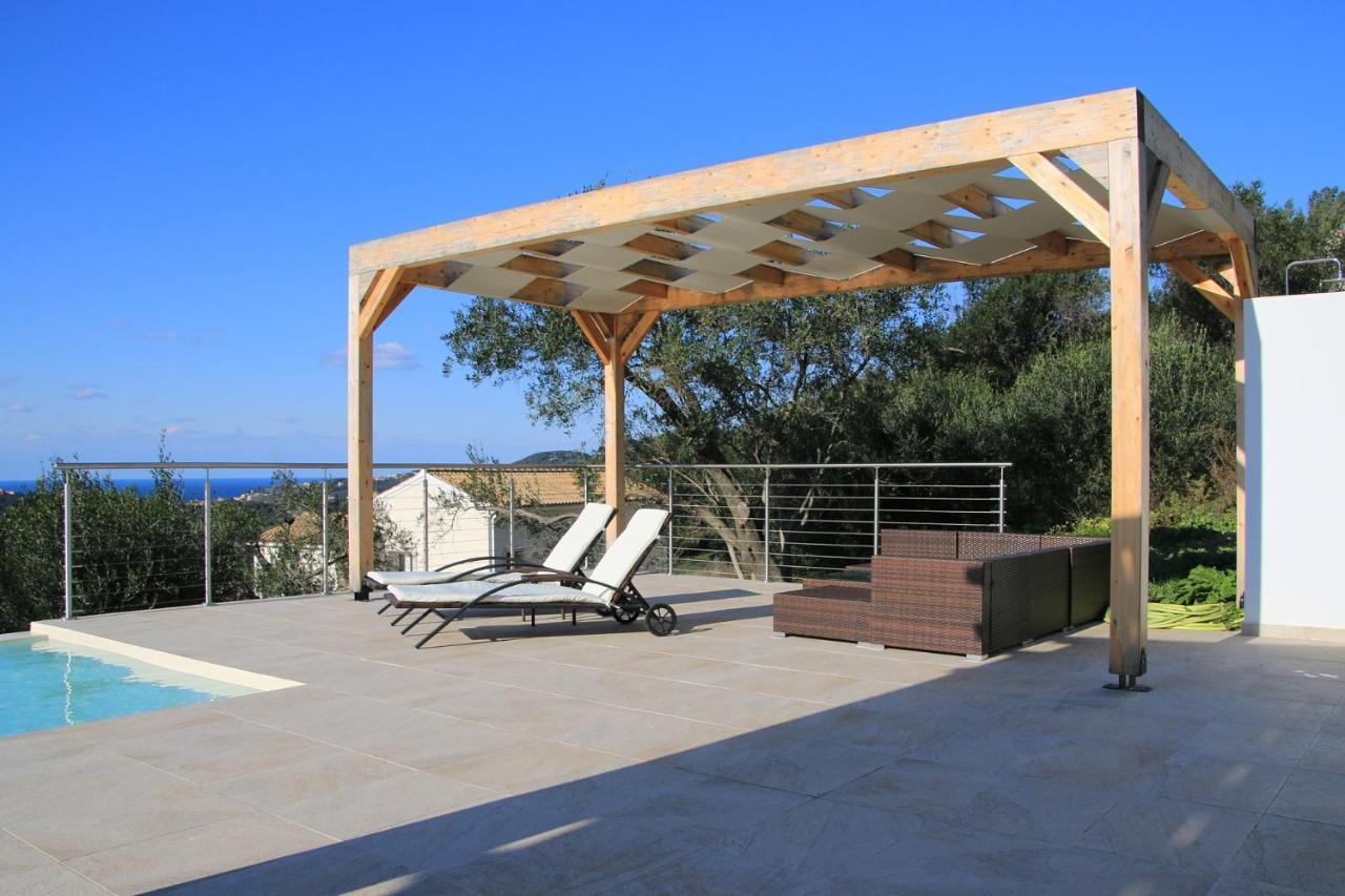 Sunset Sea View Villa 6 Arillas Agiou Georgiou Esterno foto