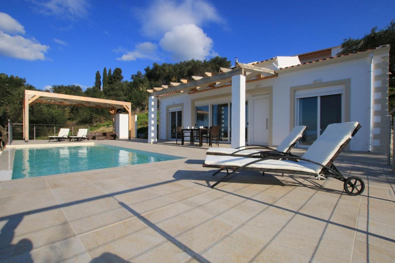 Sunset Sea View Villa 6 Arillas Agiou Georgiou Esterno foto